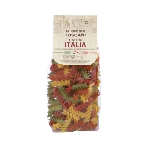 Паста Antichi Poderi Fusilloni Tricolore, 500 г - Antichi Poderi