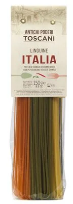 Паста Antichi Poderi Linguine Tricolore, 250 г