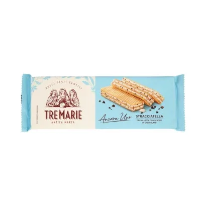 Вафли Tre Marie Au с крем Stracciatella 140 г - Tre Marie