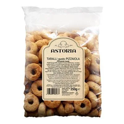 Соленки-тарали Astoria с вкус на пица 250 г