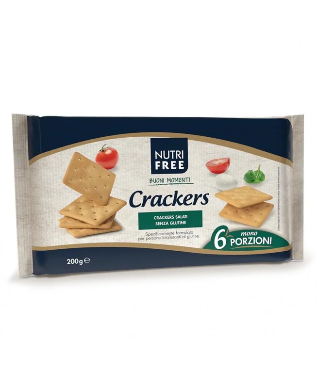 Крекери Nutrifree Crackers без глутен, 200 г