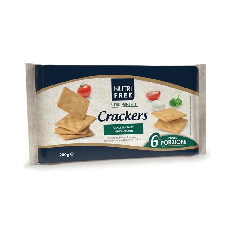 Крекери Nutrifree Crackers без глутен, 200 г - Nutrifree