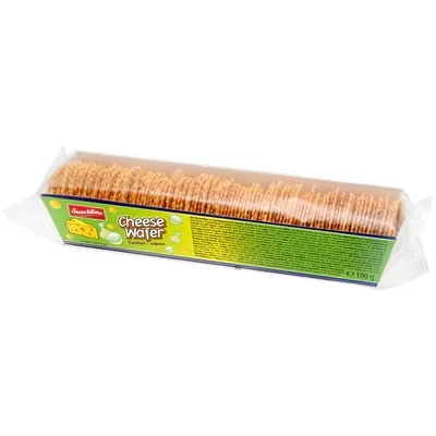 Вафлени крекери с вкус на сирене и лук Snackline 100 г