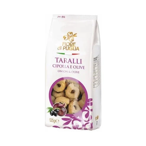 Соленки/тарали Fiore Di Puglia Cipolla Olive 250 г
