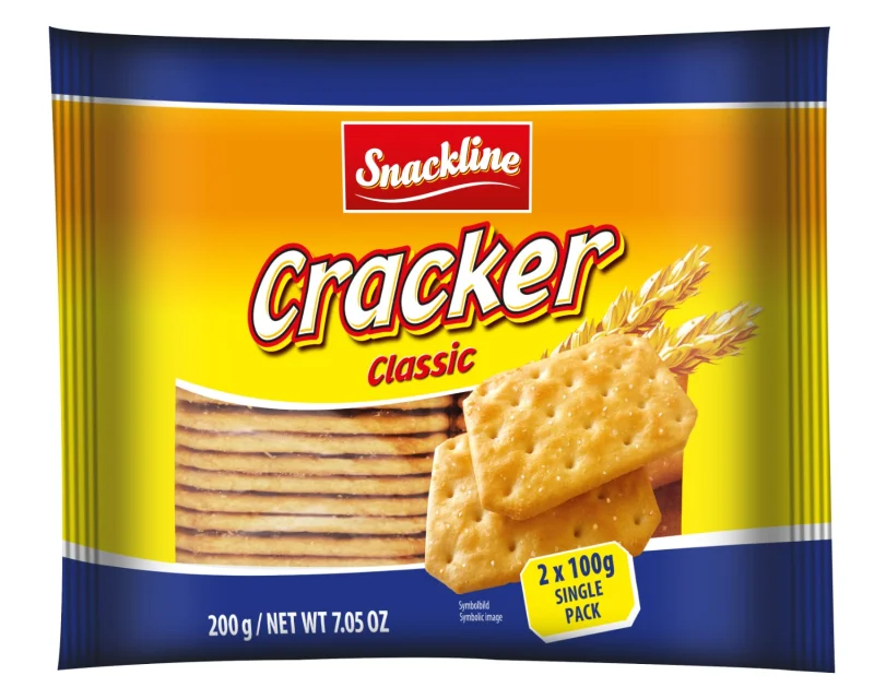 Крекери със сол класик, Snackline 200 г