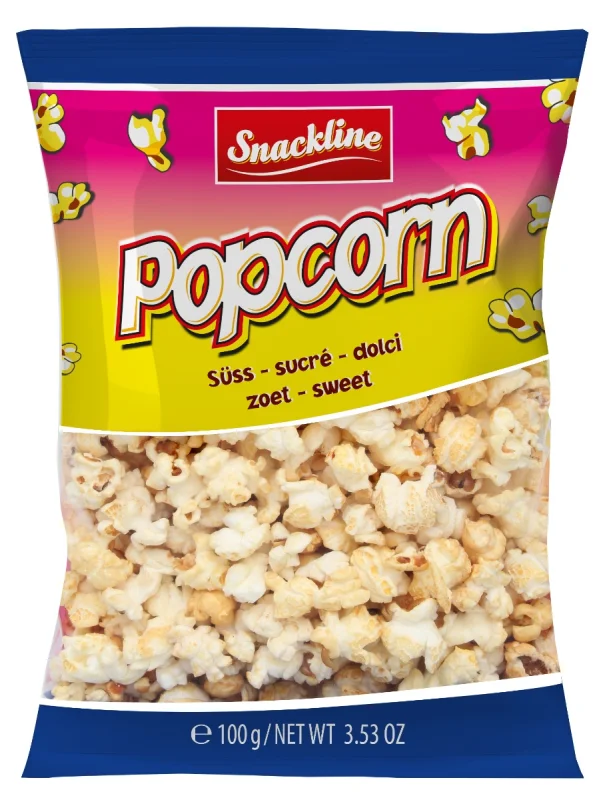 Сладки пуканки Snackline, 100 г