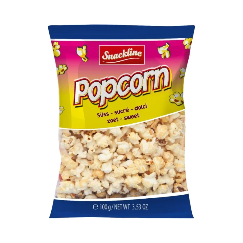 Сладки пуканки Snackline, 100 г