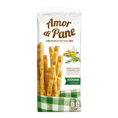 Гризини Amor Di Pane розмарин 125 г