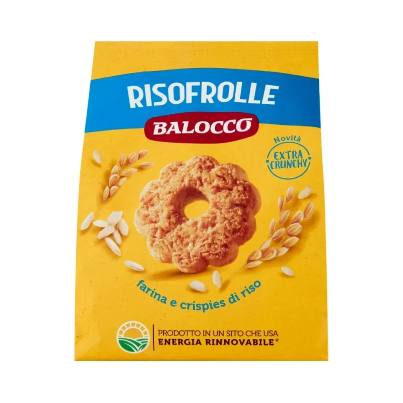 Бисквити с оризово брашно Balocco Risofrolle 700 г - Balocco