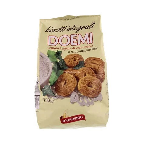 Пълнозърнести бисквити Doemi 750 г - Doemi