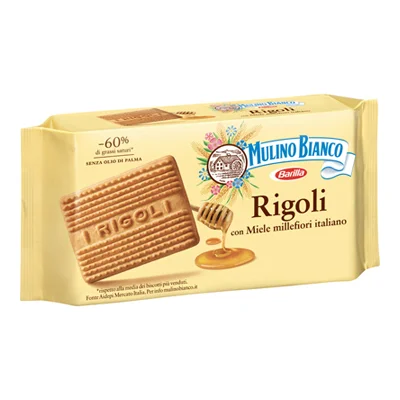 Бисквити Mulino Bianco Rigoli с мед, 400 г