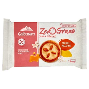 Бисквити Galbusera Zerograno с мед 220 г - Galbusera