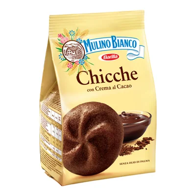 Бисквити с какао Mulino Bianco Chicche, 200 г