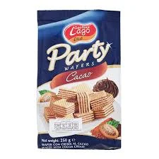 Мини вафлички Lago Party с какао в плик 250 г - Lago