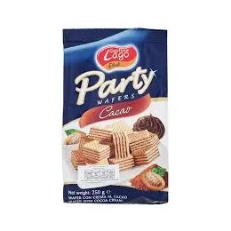 Мини вафлички Lago Party с какао в плик 250 г - Lago