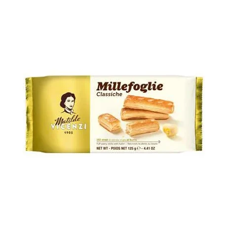 Бутерки Vicenzi Millefoglie Classiche 125 г - Vicenzi