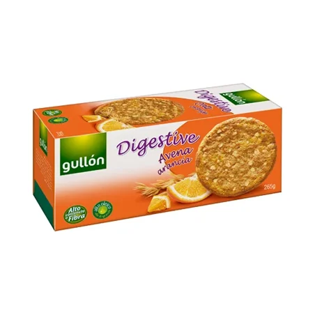 Бисквити Gullon Digestive Avena/Arancia 265 г - Gullón