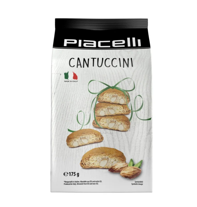 Бадемови бисквити Cantuccini Piacelli, 175 г - Piacelli