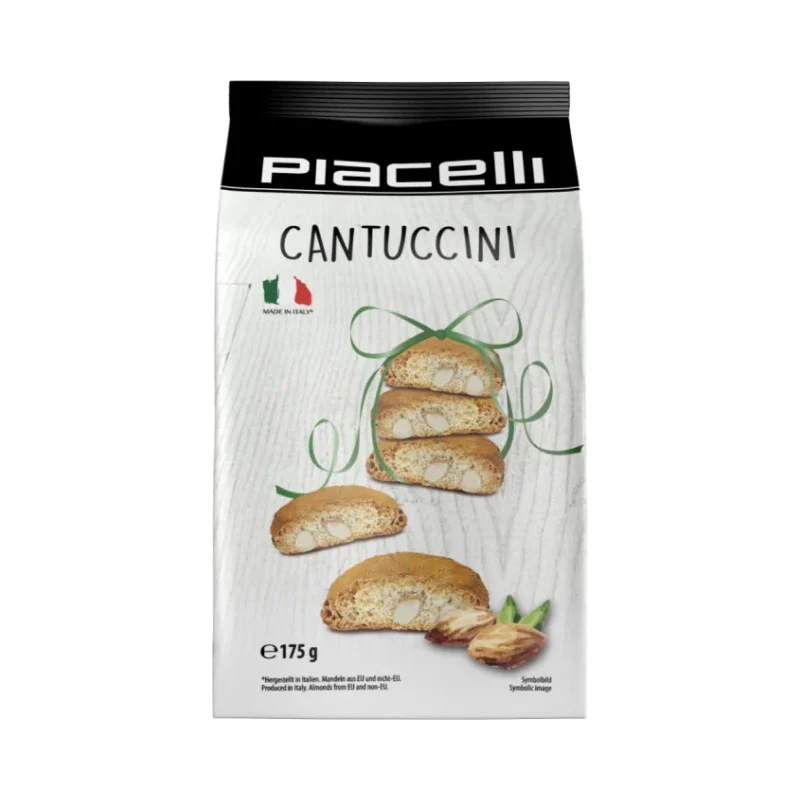 Бадемови бисквити Cantuccini Piacelli, 175 г - Piacelli