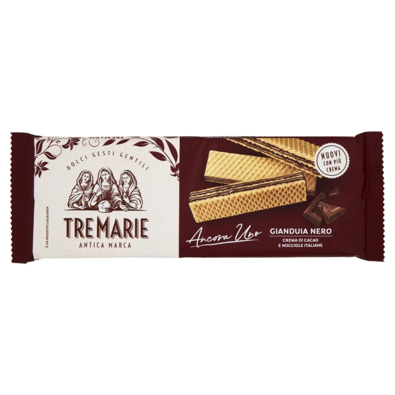 Вафли Tre Marie Ancora Uno Gianduia крем 140 г - Galbusera