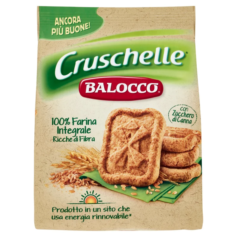Бисквити Cruschelle Balocco 700 г, пълнозърнести