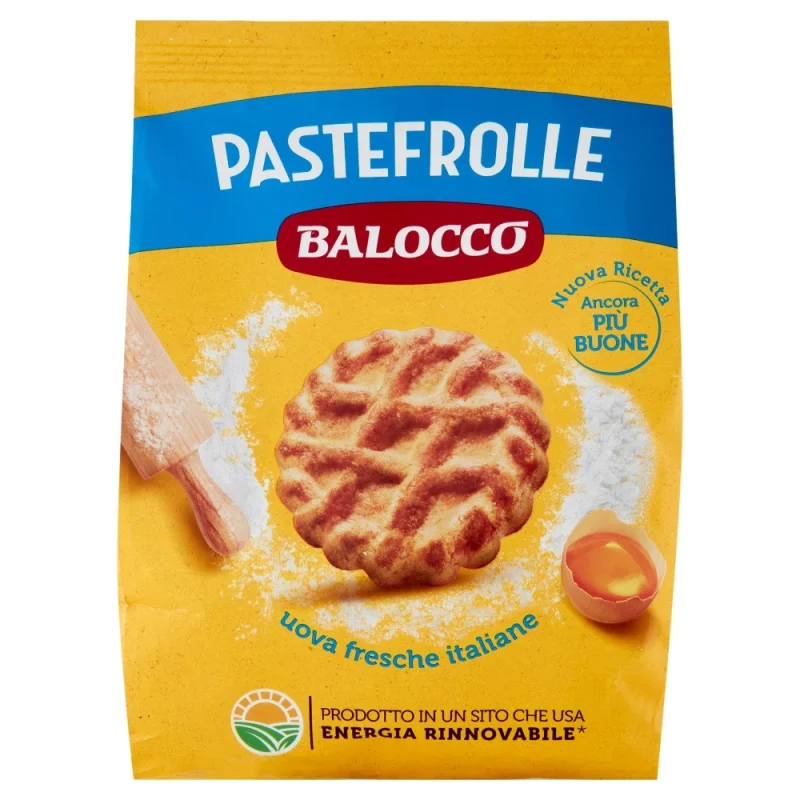 Бисквити Balocco Pastefrolle 700 г с пресни яйца