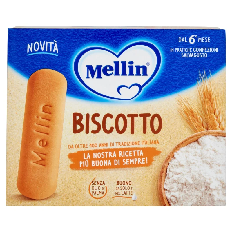 Бебешки бисквити-бишкоти Mellin 360 г - Mellin