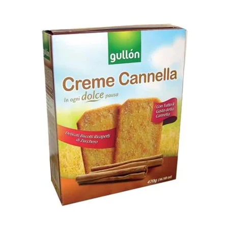 Хрупкави бисквити Gullon с канела 470 г - Gullón