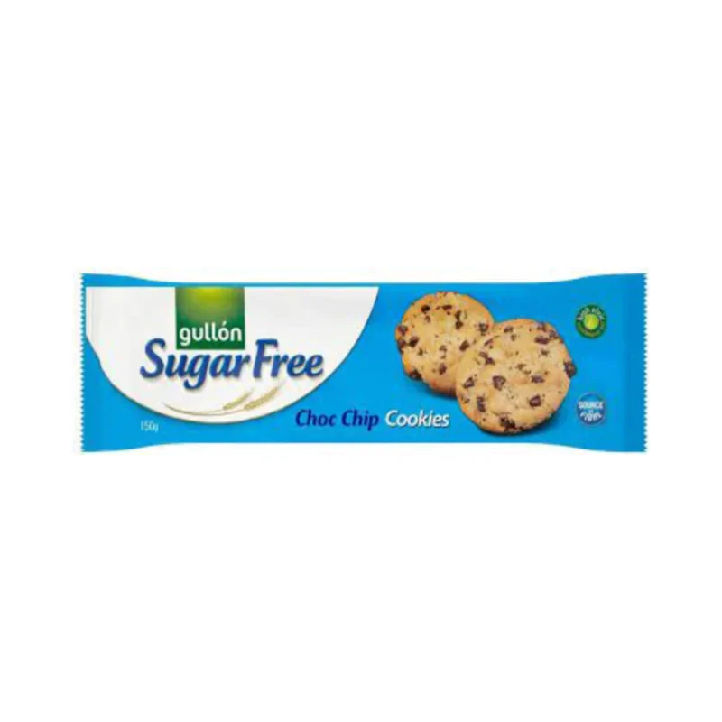 Бисквити Gullon Choco Chips без захар 150 г - Gullón