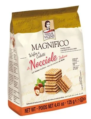 Мини вафли Vicenzi Magnifico Nocciola 125 г