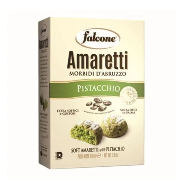 Бисквити Falcone Amaretti шам фъстък 170 г - Falcone