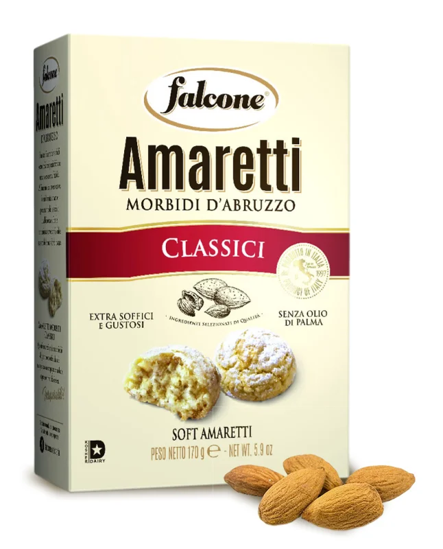 Меки бисквити Falcone Amaretti класик 170 г - Falcone