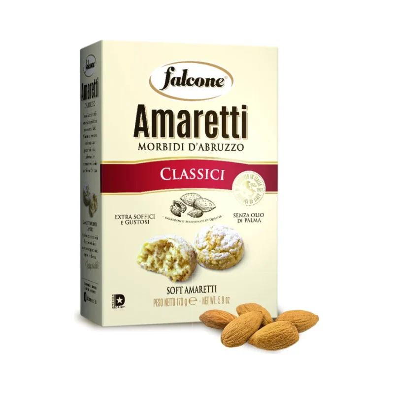Меки бисквити Falcone Amaretti класик 170 г - Falcone