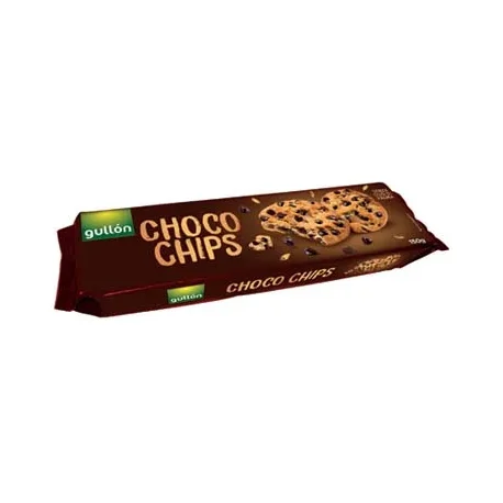 Бисквити Gullon Choco Chips 150 г - Gullón