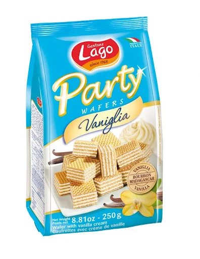 Мини вафли Lago Party ванилия 250 г - Lago