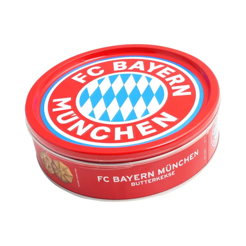 Маслени бисквити Fc Bayern Munchen, метална кутия 340 г - Fc Bayern