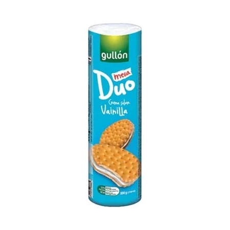 Бисквити Gullon Mega Duo ванилия 500 г - Gullón