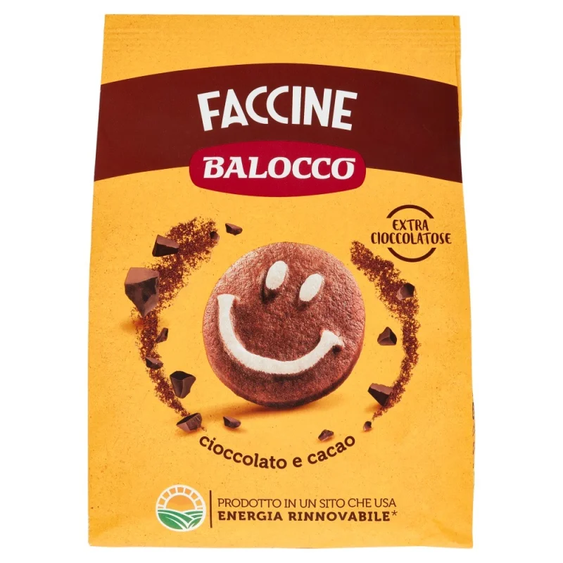 Бисквити Faccine Balocco 700 г с какао