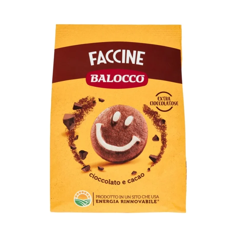 Бисквити Faccine Balocco 700 г с какао - Balocco