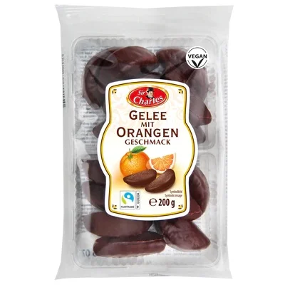 Плодови желета с вкус на портокал Sir Charles 200 г