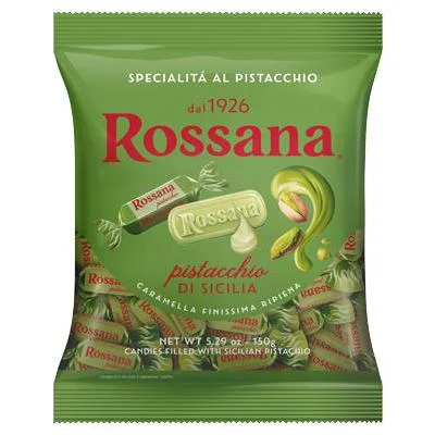 Бонбони Rossana с вкус на шам фъстък 150 г в плик