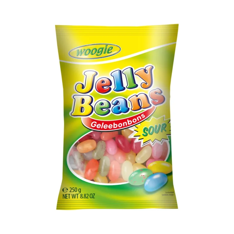 Бонбони Woogie Gelly Beans, плик 250 г - Woogie