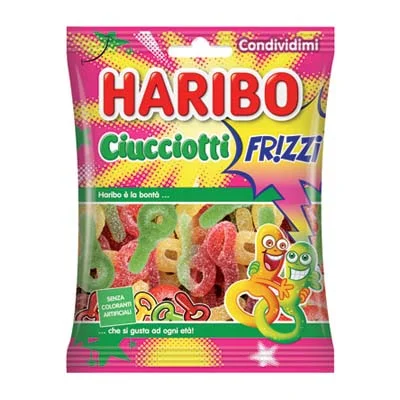 Бонбони Haribo Frizzi Cuicciotti 175 г