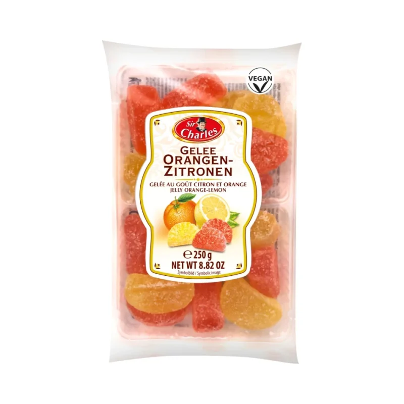 Желирани бонбони с вкус на цитрусови плодове Sir Charles, 250 г - Sir Charles