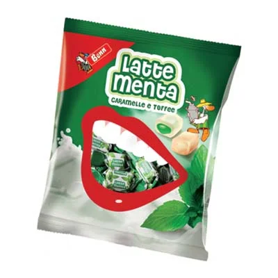 Бонбони Benn Latte Menta /мляко и мента/ 250 г - Benn