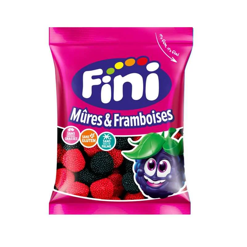 Бонбони Fini малини и къпини, 90 г - Fini