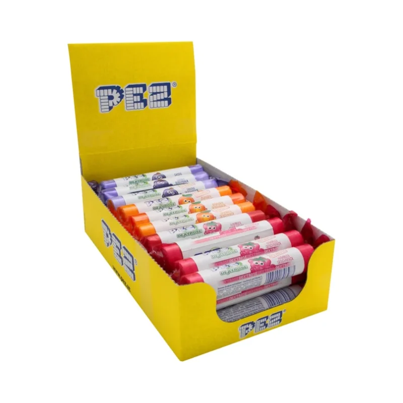 Бонбони-дражета Pez Mix /малина, портокал, касис/, 39 г