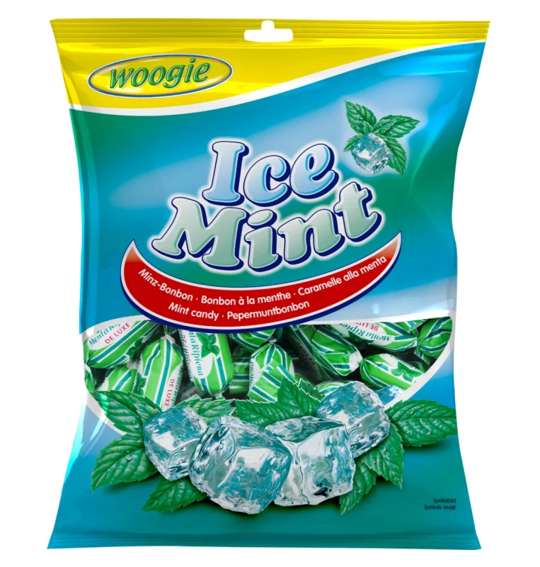 Бонбони Woogie Ice Mint, плик 170 г