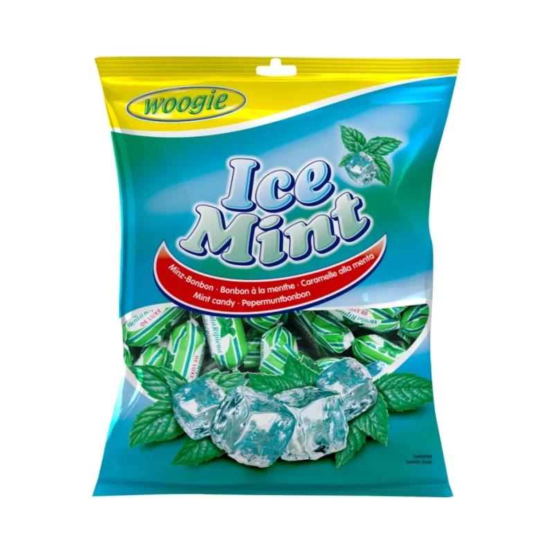 Бонбони Woogie Ice Mint, плик 170 г
