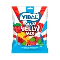Vidal желирани бонбони мега микс 90 г
